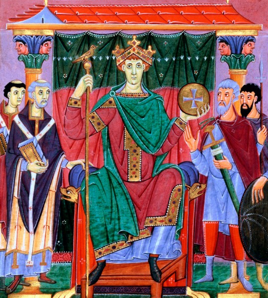 Ottone III in trono