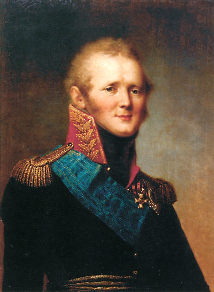 Lo zar Alessandro I di Russia, il principale promotore della Santa Alleanza